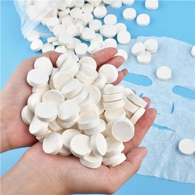 Arkusz suchej maski z włókniny